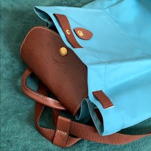 Slightly used longchamp backpack